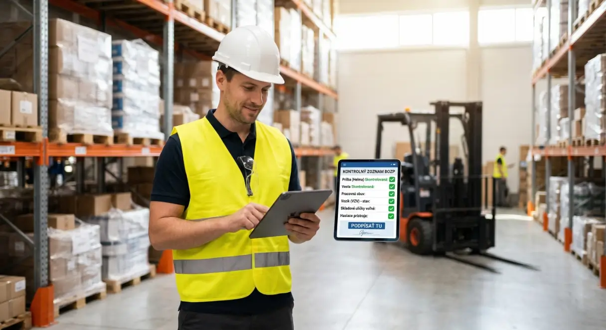 Digitálna transformácia BOZP: Koniec papierovej éry v roku 2026
